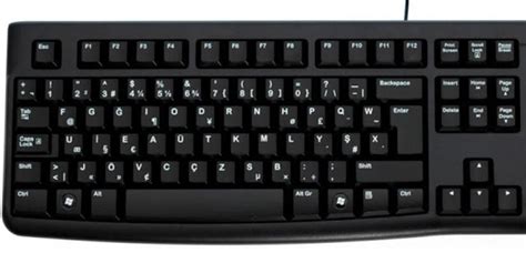 f tipi klavye resmi